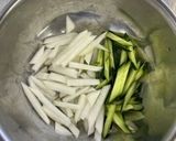 きゅうりと大根のお茶漬け和え作り方1写真
