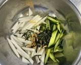 きゅうりと大根のお茶漬け和え作り方2写真