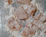 塩だけの鶏むね竜田揚げ作り方3写真
