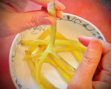 フキと椎茸の煮物作り方1写真