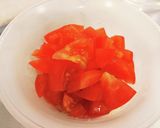 オクラとトマトの中華風サラダ作り方1写真