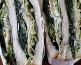 残り惣菜でサンドイッチ!厨房ばあばぁ!作り方6写真