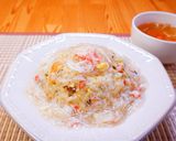 毛ガニのあんかけチャーハン作り方10写真