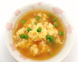 【病院】ふんわりかにかま丼【給食】作り方4写真