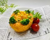 栄養◎野菜たっぷり蒸しパン(おから入）作り方4写真