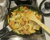 エビとカリフラワーの中華炒め作り方8写真