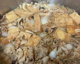 ご飯が進む厚揚げと豚肉のすき焼き煮♪作り方2写真