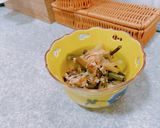 梅がうめぇ♪ワラビと新玉ねぎのポン酢和え作り方9写真