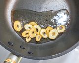 ベーコンと法蓮草のガーリックバターパスタ作り方2写真