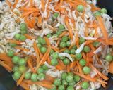 切り干し大根煮 えんどう豆入り作り方6写真