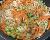 切り干し大根煮 えんどう豆入り作り方7写真