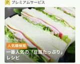 豆苗たっぷりのハムチーズサンド作り方1写真