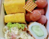 短大1年女子お弁当♡2023.05.17作り方3写真