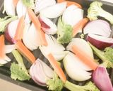 白身魚と野菜の香草グリル焼き作り方1写真