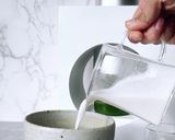 簡単！もちもち白玉入り抹茶ラテぜんざい作り方4写真