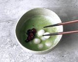 簡単！もちもち白玉入り抹茶ラテぜんざい作り方6写真