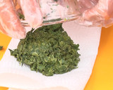 茶殻たっぷり♪お茶のかき揚げ【食遺産】作り方3写真