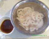 豚とれんこんの甘辛みそ炒め作り方1写真