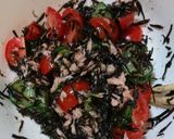 簡単！美味♪ひじきと夏野菜のサラダ♪作り方6写真