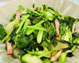 朝食に♡アスパラわかめソテー作り方4写真