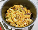 加熱時間わずか♪わらびと油揚げの煮物作り方2写真