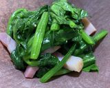 マカ豚肉照り焼き　小松菜添え作り方11写真