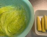 ★ヤングコーンとヒゲの天ぷら★作り方1写真