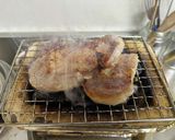 マリネした豚ロース肉の炭火焼き作り方5写真