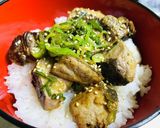 鰹のたたきを焼いた・どんぶり作り方9写真