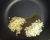 挽肉と玉葱の餡かけ中華丼作り方1写真