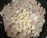 挽肉と玉葱の餡かけ中華丼作り方3写真