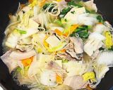 栄養も野菜もたっぷり♪八宝菜丼作り方7写真