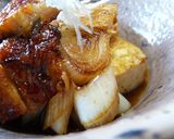 ウナギと豆腐の煮物作り方4写真