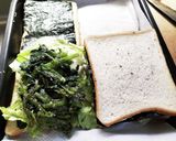 残り惣菜でサンドイッチ！厨房ばあばぁ！作り方3写真