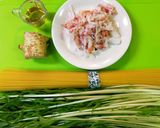 毛ガニと山わさびのパスタ作り方1写真
