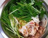 毛ガニと山わさびのパスタ作り方3写真
