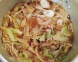 鶏ささみ団子と キャベツ きのこのスープ作り方6写真