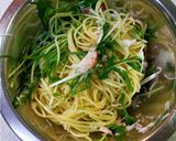 毛ガニと山わさびのパスタ作り方4写真
