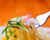 毛ガニと山わさびのパスタ作り方6写真