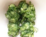 胡瓜の大量消費に。ピリ辛胡瓜の佃煮。冷凍もOK。作り方5写真