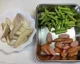 アスパラのジャーマンポテト作り方1写真