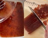 イチゴの豆乳タピオカ風ドリンク作り方3写真