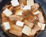 切り落としラフテーの豆腐ンブシー作り方3写真