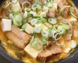 切り落としラフテーの豆腐ンブシー作り方4写真