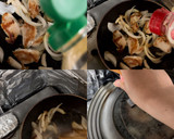 簡単！鶏むね肉と野菜の和風タレ丼♪作り方3写真
