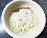5分で完成!黄身がとろり♡油そば風うどん作り方3写真