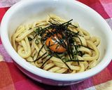 5分で完成!黄身がとろり♡油そば風うどん作り方5写真