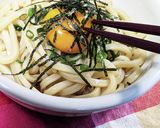 5分で完成!黄身がとろり♡油そば風うどん作り方6写真