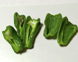 まるごと茹でるピーマンのおかか和え作り方3写真