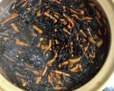 砂糖みりん不使用 芽ひじきの煮物作り方7写真